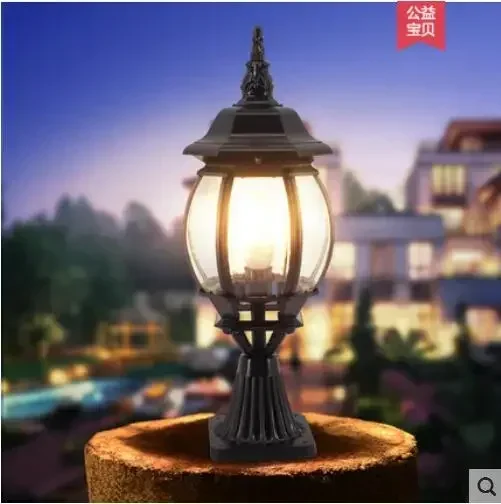 European retro post light community courtyard garden wall villa wall headlights LED door lights
European retro post light community courtyard garden wall villa wall headlights LED door lights