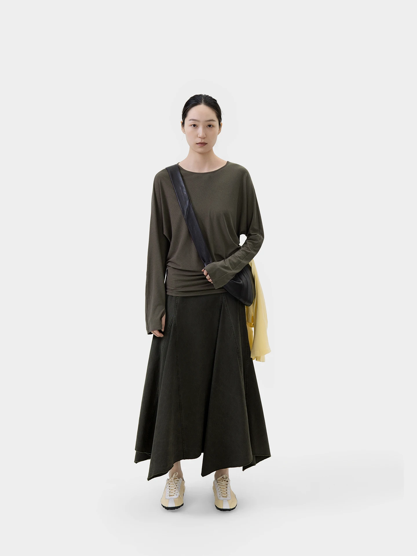 SEEI Women's Cleanfit Knitwear Asymmetrical Batwing Sve Long Sve T-irt round Ne Regular Fit Wool Blend Spring Season
SEEI Women's Cleanfit Knitwear Asymmetrical Batwing Sve Long Sve T-irt round Ne Regular Fit Wool Blend Spring Season