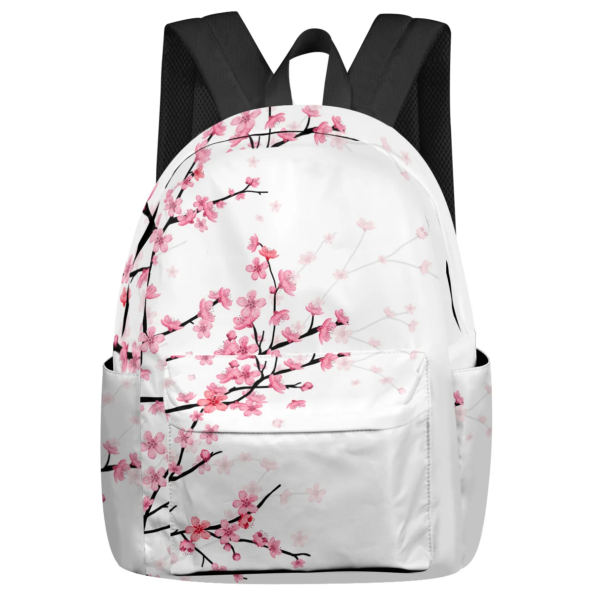 Spring Pink Flower Cherry Blossom White Backpacks Teenagers Student School Bags Laptop Backpack Men Women Female Travel Mochila
Spring Pink Flower Cherry Blossom White Backpacks Teenagers Student School Bags Laptop Backpack Men Women Female Travel Mochila