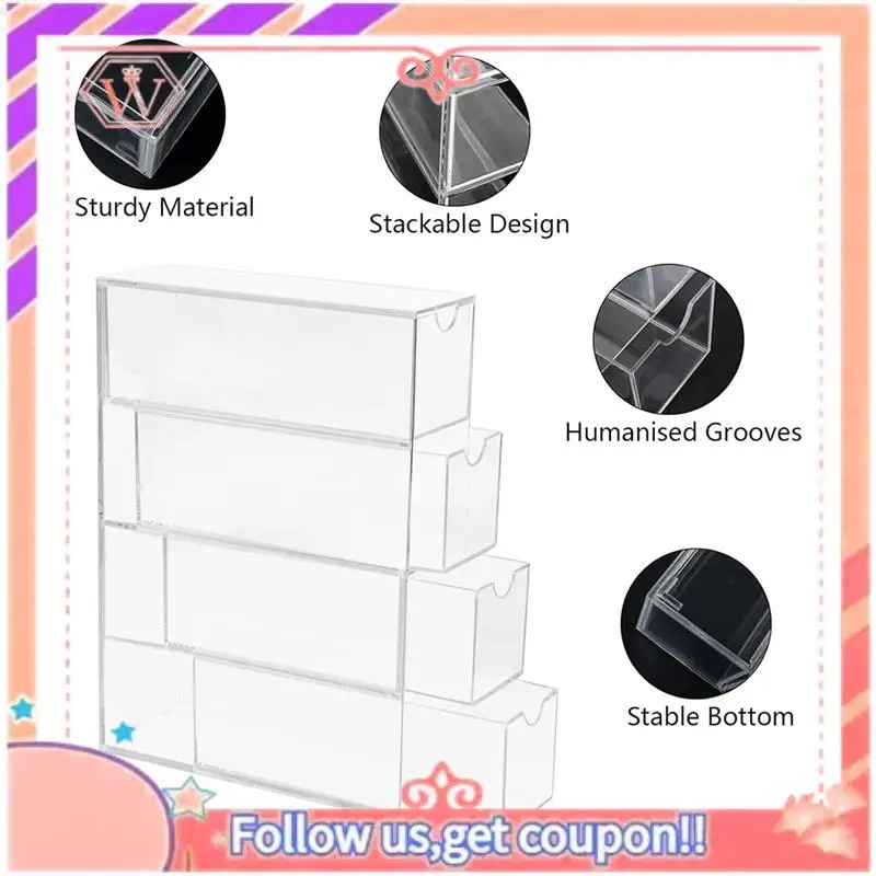 Upgraded Washi Tape Organizer, 4 Drawers Stackable Plastic Washi Tape Box Organizer Storage, Clear Storage Drawers
Upgraded Washi Tape Organizer, 4 Drawers Stackable Plastic Washi Tape Box Organizer Storage, Clear Storage Drawers