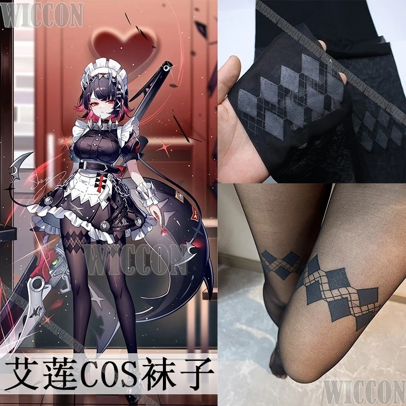 Zzz Ellen Joe Game Zenless Zone Zero Cosplay Costuem Sexy Black Silk Stockings Women Shark Girl Halloween Roleplay Customized
Zzz Ellen Joe Game Zenless Zone Zero Cosplay Costuem Sexy Black Silk Stockings Women Shark Girl Halloween Roleplay Customized