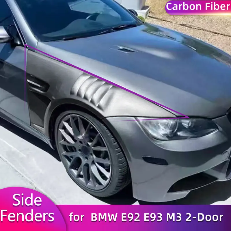 Half Carbon Fiber Front Side Fenders Flares for BMW E92 E93 M3 2-Door 2006-2011 Racing Side Fender Vent Trims Body Kits
Half Carbon Fiber Front Side Fenders Flares for BMW E92 E93 M3 2-Door 2006-2011 Racing Side Fender Vent Trims Body Kits