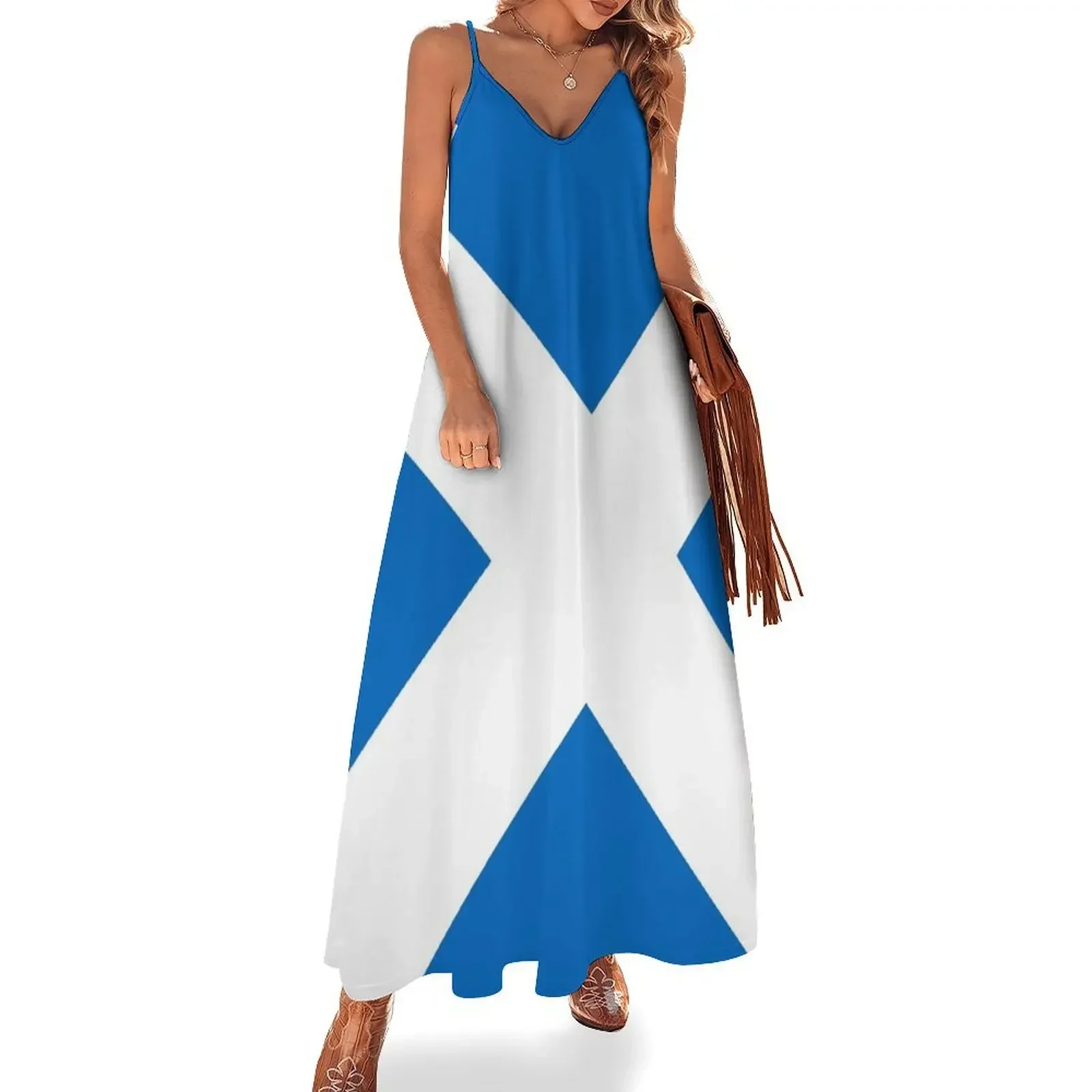 Scotland: Scottish Flag (Saltire) Sleeveless Dress evening dress woman Clothing Dress
Scotland: Scottish Flag (Saltire) Sleeveless Dress evening dress woman Clothing Dress