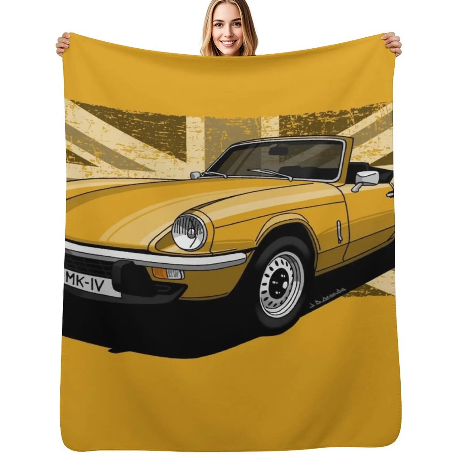 The coolest English roadster ever! Throw Blanket Luxurious Soft Fuzzy Blanket for Sofa Bed
The coolest English roadster ever! Throw Blanket Luxurious Soft Fuzzy Blanket for Sofa Bed
