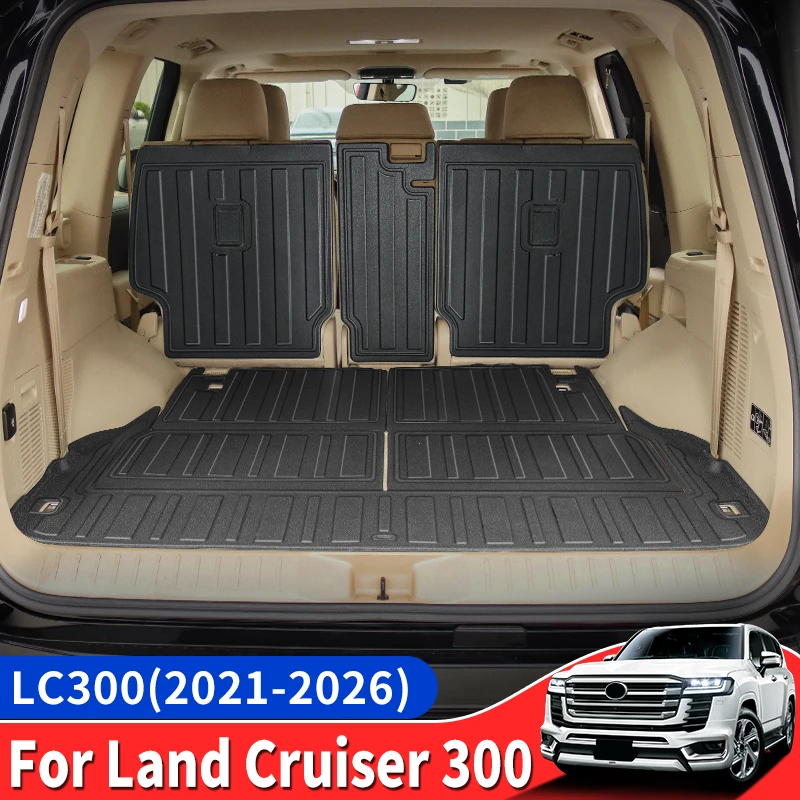 Для Toyota Land Cruiser LC300 300 J300 2021-2026: Нескользящий, водонепроницаемый, прочный коврик для багажника и подушка для спинки сиденья – аксессуары для интерьера
Для Toyota Land Cruiser LC300 300 J300 2021-2026: Нескользящий, водонепроницаемый, прочный коврик для багажника и подушка для спинки сиденья – аксессуары для интерьера