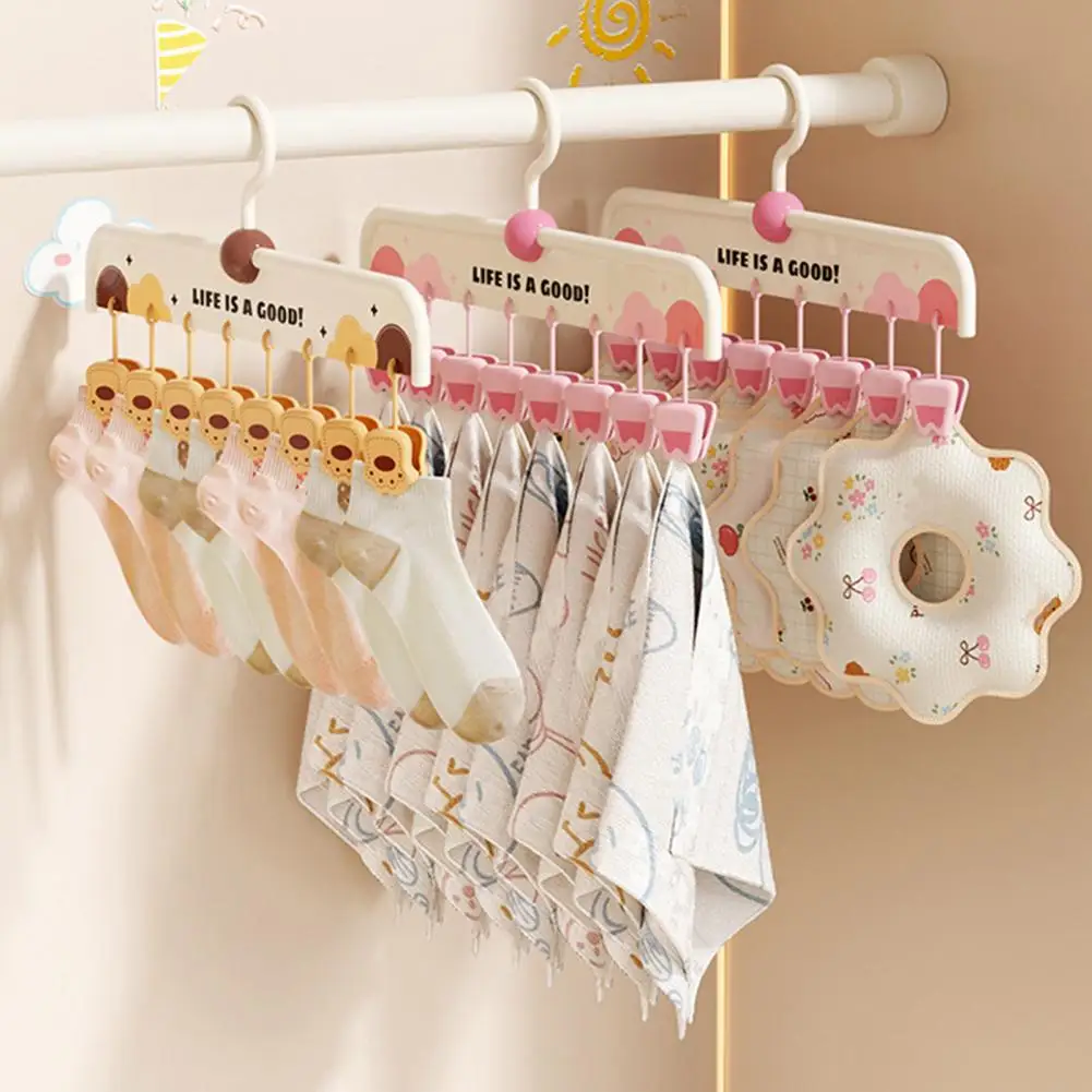 Drying Rack for Socks Underwear Multi-clip Non-slip Hangers for Clothes Drying Rack Wardrobe Organization Garment for Socks
Drying Rack for Socks Underwear Multi-clip Non-slip Hangers for Clothes Drying Rack Wardrobe Organization Garment for Socks