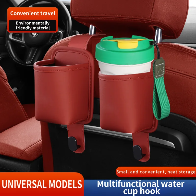 Car Seat Organizer Leather Storage Bag Auto Back Seat Cup Holder With Hook Garbage bag Suitable for All Car Models
Car Seat Organizer Leather Storage Bag Auto Back Seat Cup Holder With Hook Garbage bag Suitable for All Car Models