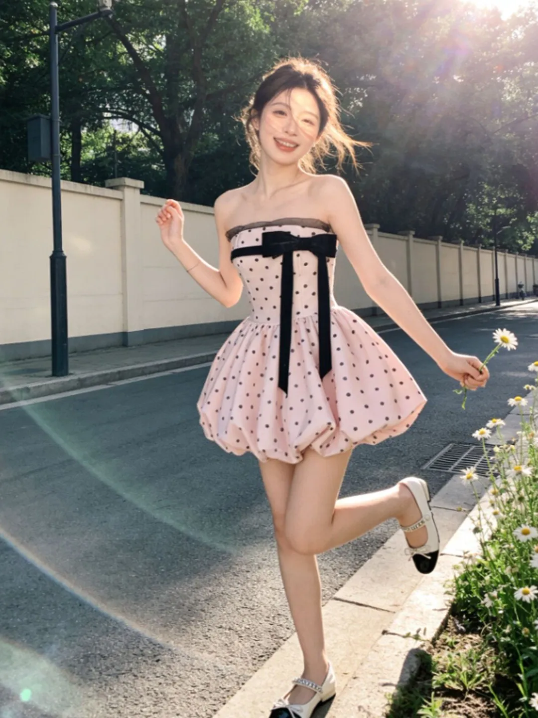 Elegant Rich Girl Style One Shoulder Waist Cinched Short Dress Summer Fashionable Slimming Cotton Midi Dress Knot
Elegant Rich Girl Style One Shoulder Waist Cinched Short Dress Summer Fashionable Slimming Cotton Midi Dress Knot