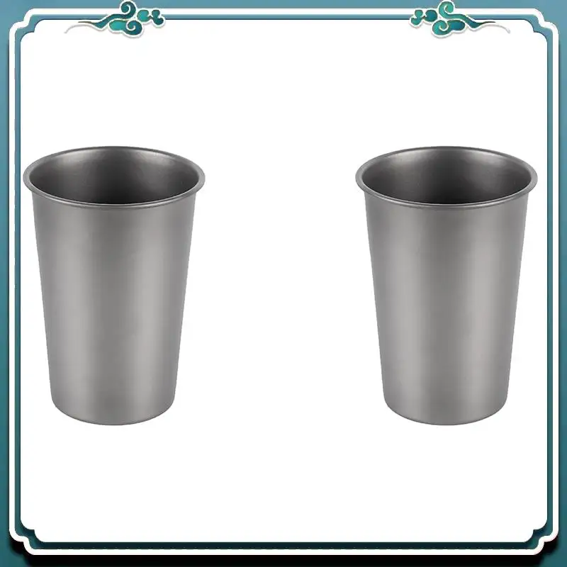 Reliable 2X Camping Titanium Beer Mug Cup Tourist Tableware Picnic Outdoor Kitchen Equipment Travel Cooking Cookware Hiking 500M
Reliable 2X Camping Titanium Beer Mug Cup Tourist Tableware Picnic Outdoor Kitchen Equipment Travel Cooking Cookware Hiking 500M