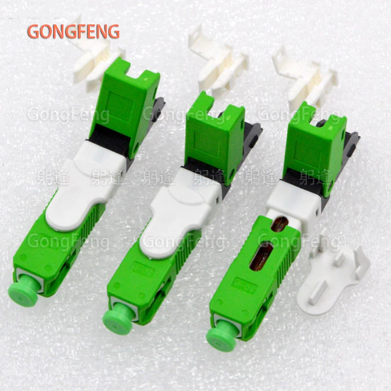 GONGFENG 100 шт. Новый оптоволоконный Быстрый коннектор FTTH SC одномодовый полевой сборный оптический Быстрый коннектор оптовая продажа
GONGFENG 100 шт. Новый оптоволоконный Быстрый коннектор FTTH SC одномодовый полевой сборный оптический Быстрый коннектор оптовая продажа