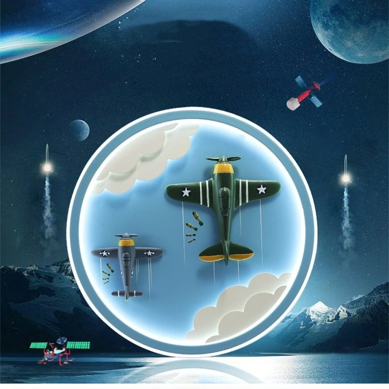 Rocket LED Ceiling Lamp Children Room Bedroom Study Bedroom Light Fighter Modern Lighting Lustre Indoor Home Decoration Lighting
Rocket LED Ceiling Lamp Children Room Bedroom Study Bedroom Light Fighter Modern Lighting Lustre Indoor Home Decoration Lighting