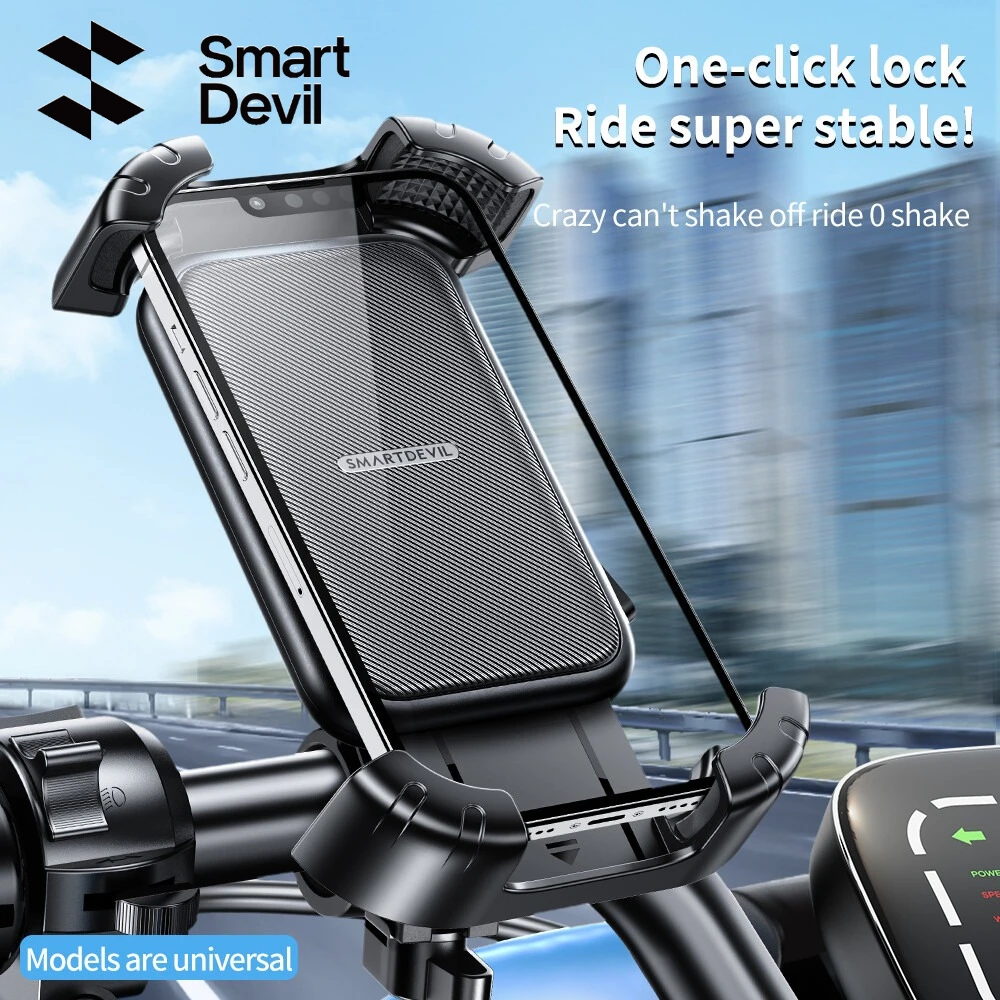 Держатель для телефона SmartDevil Motorcycle для iPhone 17 Pro Max 360 ° Универсальный регулируемый по повороту держатель для телефона на велосипед
Держатель для телефона SmartDevil Motorcycle для iPhone 17 Pro Max 360 ° Универсальный регулируемый по повороту держатель для телефона на велосипед