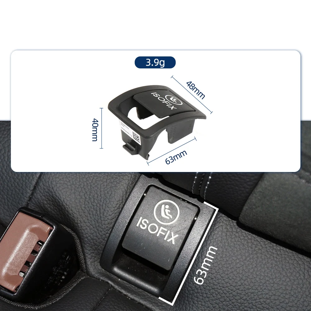 W205 ISOFIX Switch Trim Cover Car Rear Child Safe Seat Bench Switch Car Accessories For Mercedes Benz C Class 2015-2021
W205 ISOFIX Switch Trim Cover Car Rear Child Safe Seat Bench Switch Car Accessories For Mercedes Benz C Class 2015-2021