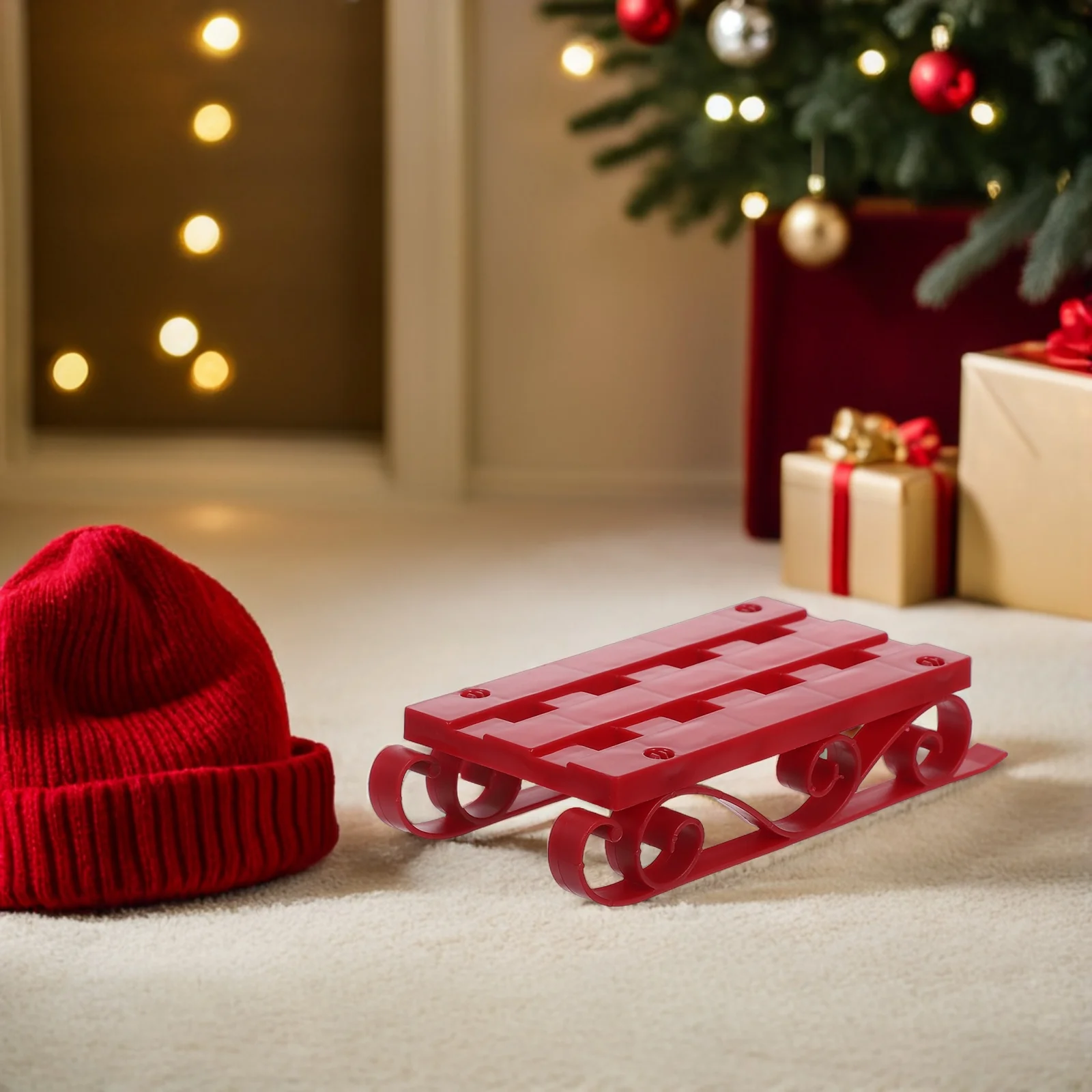 Miniature Sleigh Ornament Plastic Xmas Decoration Holiday Festive Desktop Christmas Table Party Sleigh Decor Xmas Ornament
Miniature Sleigh Ornament Plastic Xmas Decoration Holiday Festive Desktop Christmas Table Party Sleigh Decor Xmas Ornament