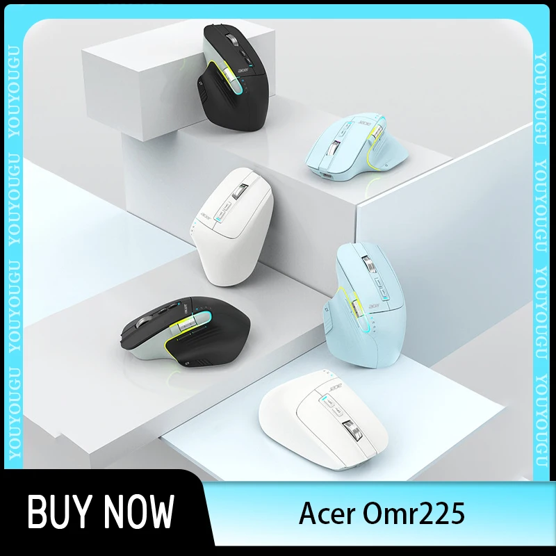 Acer Omr225 Gamer Mouse 3mode Bluetooth Wireless Mouse Dual Scroll Ergonomic Mouse Programming Gaming Mice Custom Office Mouses
Acer Omr225 Gamer Mouse 3mode Bluetooth Wireless Mouse Dual Scroll Ergonomic Mouse Programming Gaming Mice Custom Office Mouses