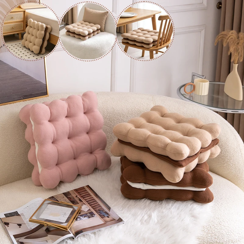 Cute Biscuit Cushion Gentle Color Home Decoration Comfortable and Easy To Rebound Home Dining Chair Cushion Meditation Floor Mat
Cute Biscuit Cushion Gentle Color Home Decoration Comfortable and Easy To Rebound Home Dining Chair Cushion Meditation Floor Mat