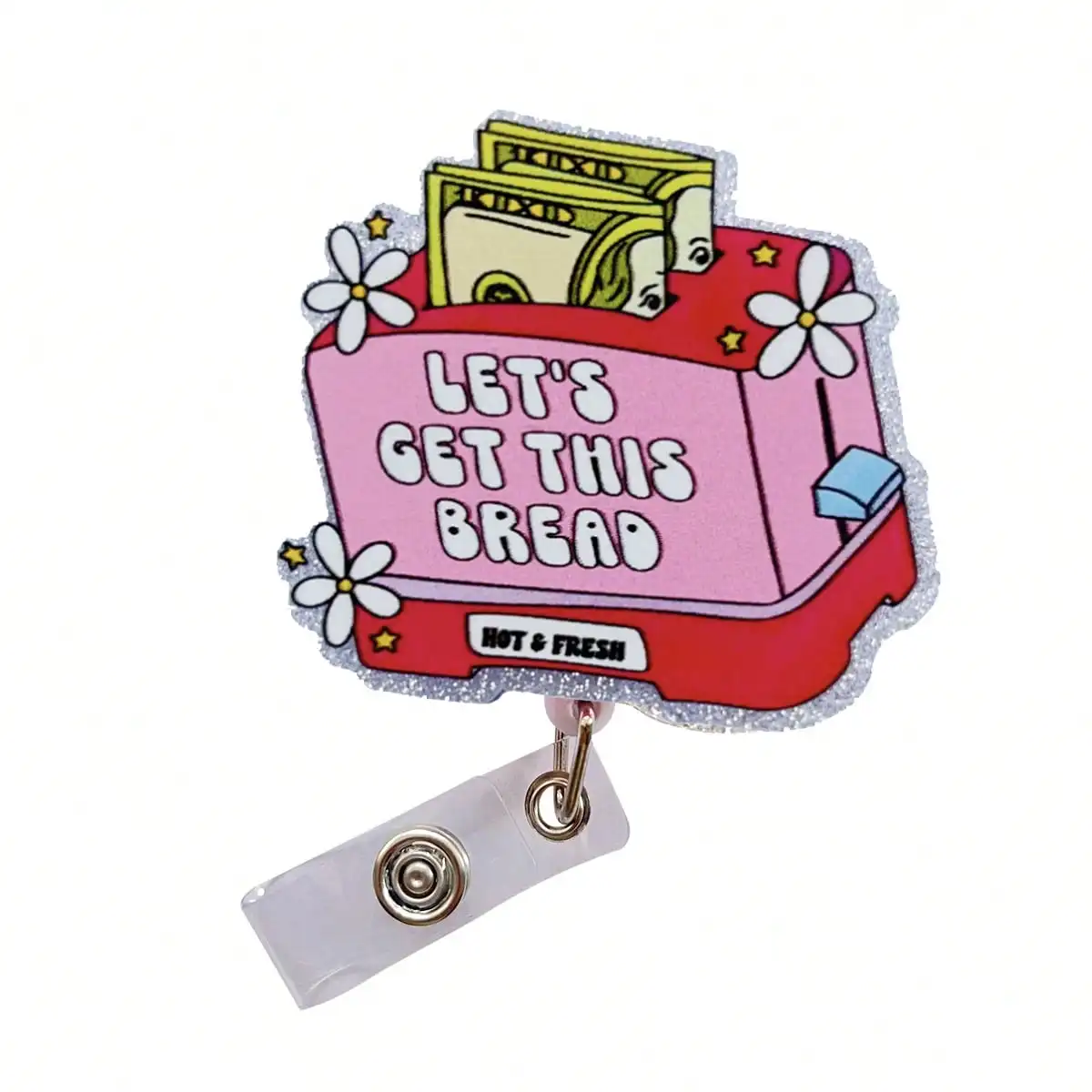 Retractable D Card Holder Reel With Cute Cartoon Design, Nurse Hospital Badge Holder Office Lanyard 1pc
Retractable D Card Holder Reel With Cute Cartoon Design, Nurse Hospital Badge Holder Office Lanyard 1pc