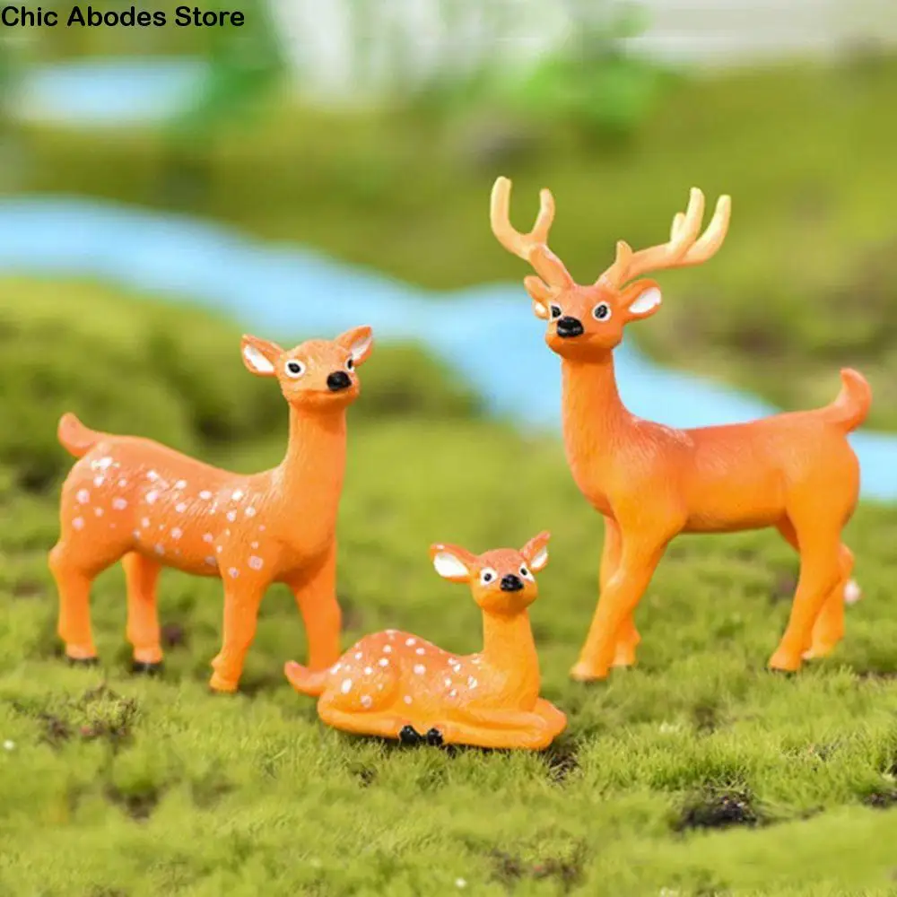 Cute Fairy Garden Simulated Individuality Artificial Crafts Home Decoration Sika Deer Forest Deer Figurines Elk
Cute Fairy Garden Simulated Individuality Artificial Crafts Home Decoration Sika Deer Forest Deer Figurines Elk