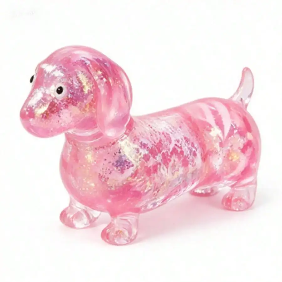 4 Pcs Anxiety Squishies Fidget Toys - Upgraded Sparkly Dachshund Gel Stretch Ball, Cute Mini Sausage Dog Stress Relief Toy With Face, For Kids And Adults
4 Pcs Anxiety Squishies Fidget Toys - Upgraded Sparkly Dachshund Gel Stretch Ball, Cute Mini Sausage Dog Stress Relief Toy With Face, For Kids And Adults