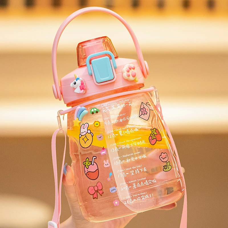 Большая пластиковая чашка для воды Capaci Tritan, устойчивая к высоким температурам, женская новинка Sle, 2023, высокое эстетичное значение, со St Bel...
Большая пластиковая чашка для воды Capaci Tritan, устойчивая к высоким температурам, женская новинка Sle, 2023, высокое эстетичное значение, со St Bel...