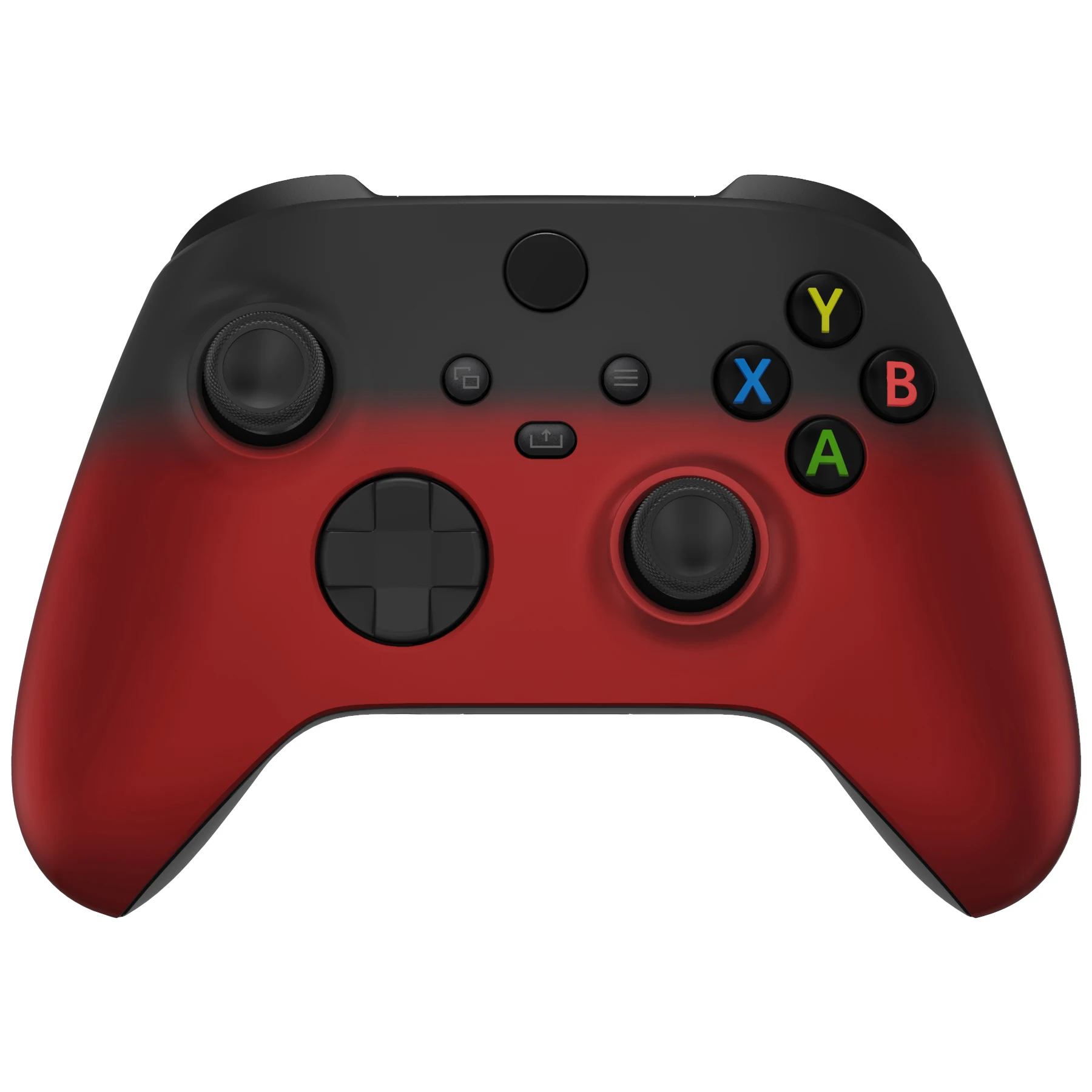 eXtremeRate Replacement Faceplate Housing Shell Case for Xbox Core Wireless Controller ( Xbox Series X/S ) - Shadow Red 
eXtremeRate Replacement Faceplate Housing Shell Case for Xbox Core Wireless Controller ( Xbox Series X/S ) - Shadow Red
