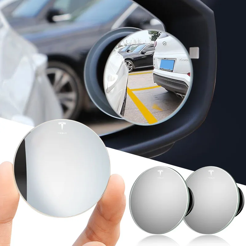 2Pcs Car Blind Spot Rear View Mirror Wide Angle Adjustable Small Round Mirror for Tesla Original Hub Caps Model3 Model Y S X TMS
2Pcs Car Blind Spot Rear View Mirror Wide Angle Adjustable Small Round Mirror for Tesla Original Hub Caps Model3 Model Y S X TMS