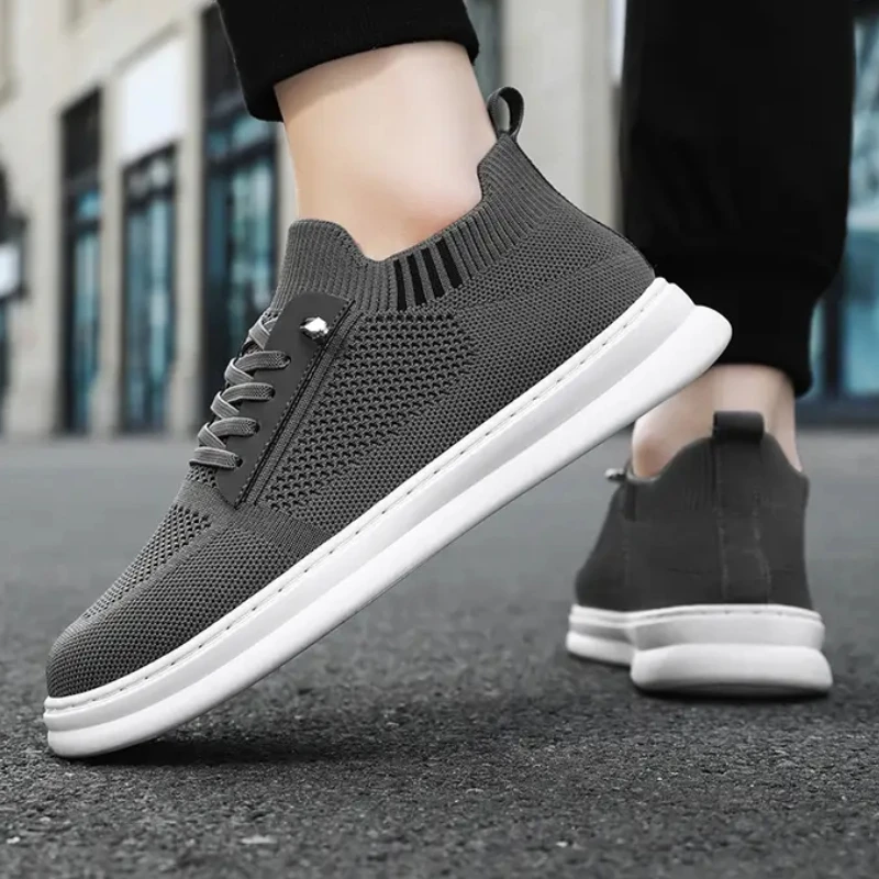 Men's Sneakers Mesh Breathable Comfortable Non-slip Walking Flats Spring Autumn Lightweight Thick Sole Casual Running Shoes
Men's Sneakers Mesh Breathable Comfortable Non-slip Walking Flats Spring Autumn Lightweight Thick Sole Casual Running Shoes