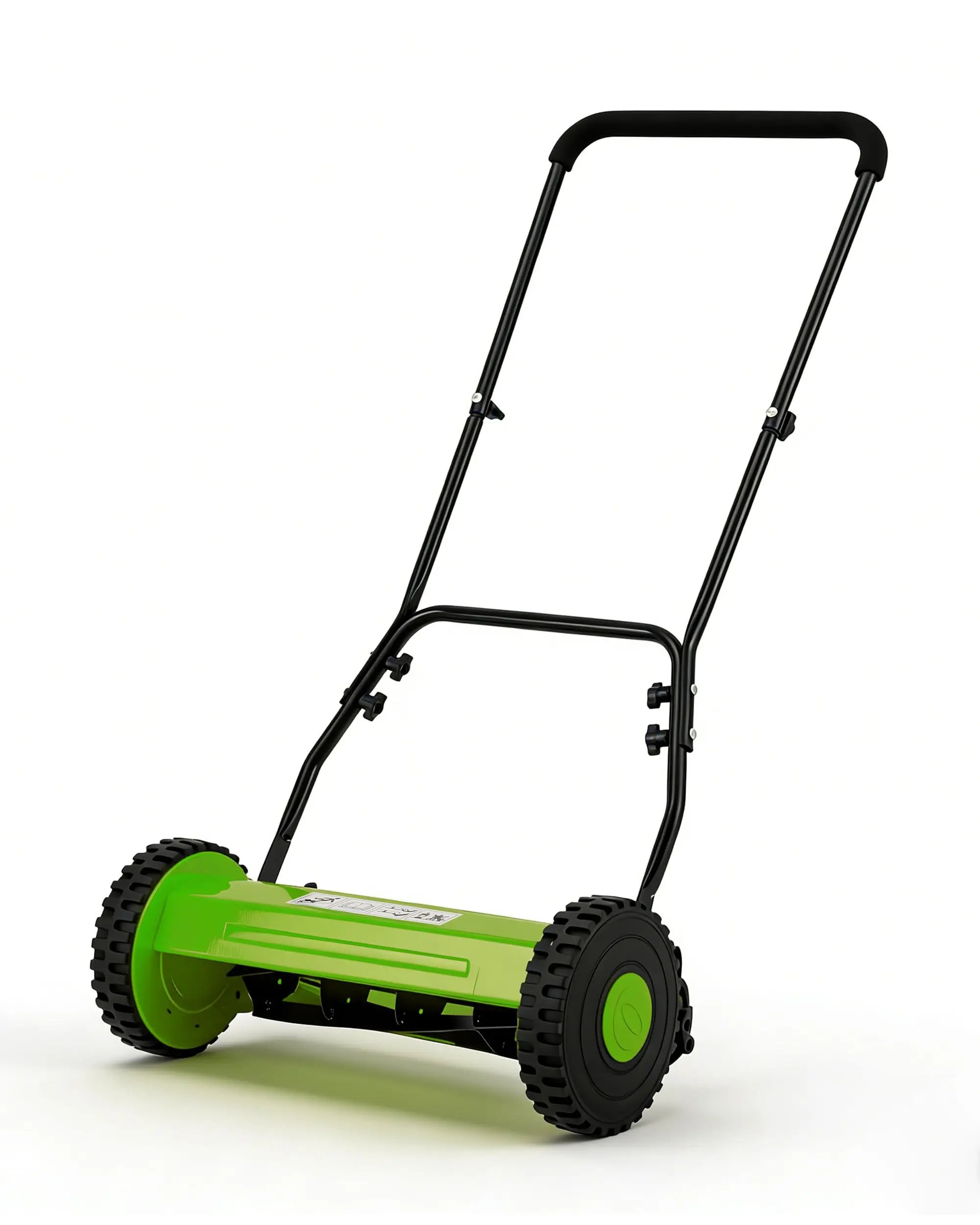 16" Push Lawn Mower – Manual Hand Push Mower Without Grass Catcher, Lightweight & Portable Walk-Behind Mower for Small Yards
16" Push Lawn Mower – Manual Hand Push Mower Without Grass Catcher, Lightweight & Portable Walk-Behind Mower for Small Yards