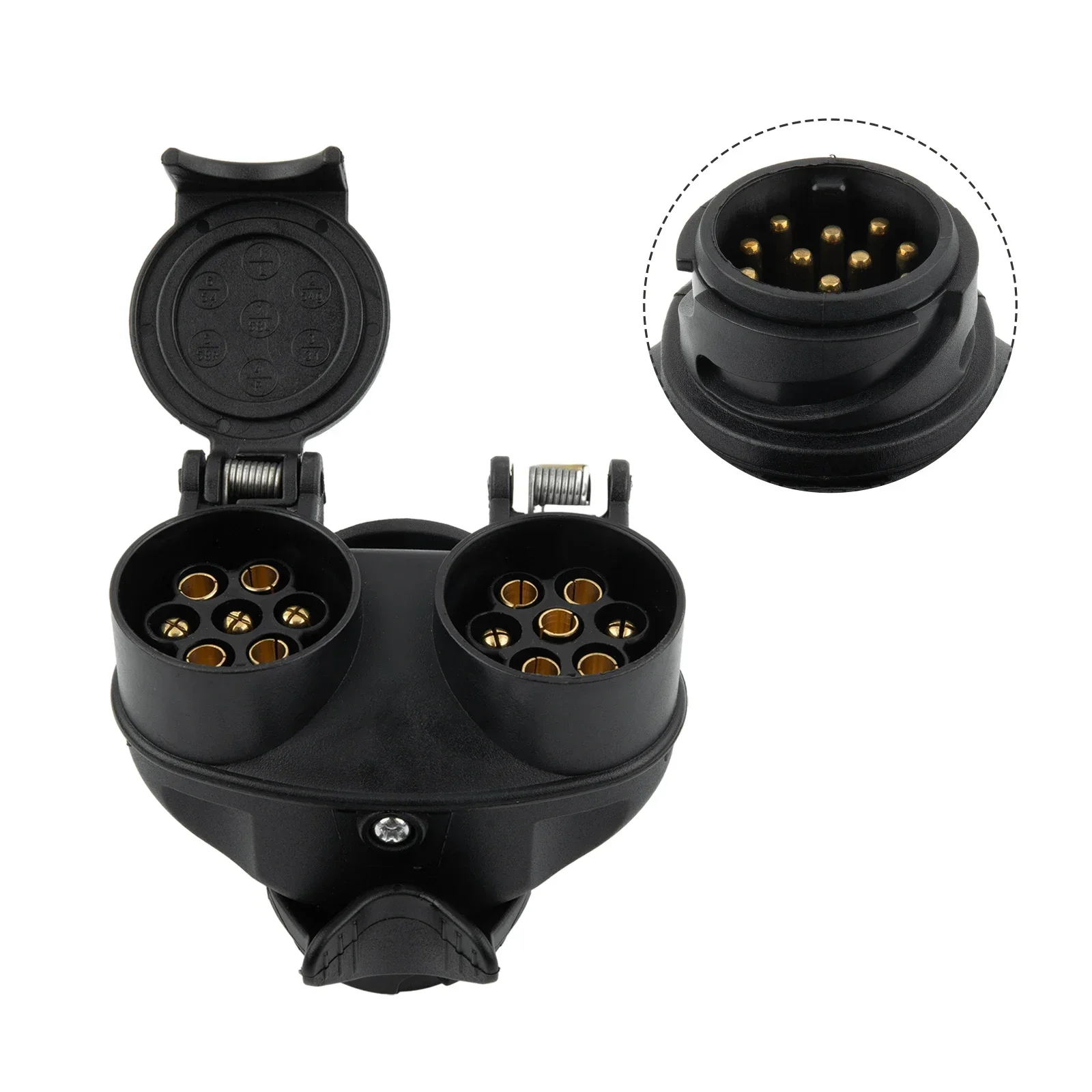 Waterproof Material Conversion Adapter Plug And Play Design 12V 9cmx6cm Plug Socket Adapter Towing Bar Adapter
Waterproof Material Conversion Adapter Plug And Play Design 12V 9cmx6cm Plug Socket Adapter Towing Bar Adapter