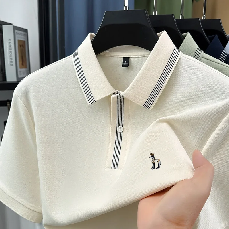 Мужская футболка-поло с коротким рукавом, воротником, пуговицами, принтом, дышащая, летняя, для гольфа, отдыха, активного отдыха, мужская одежда
Мужская футболка-поло с коротким рукавом, воротником, пуговицами, принтом, дышащая, летняя, для гольфа, отдыха, активного отдыха, мужская одежда