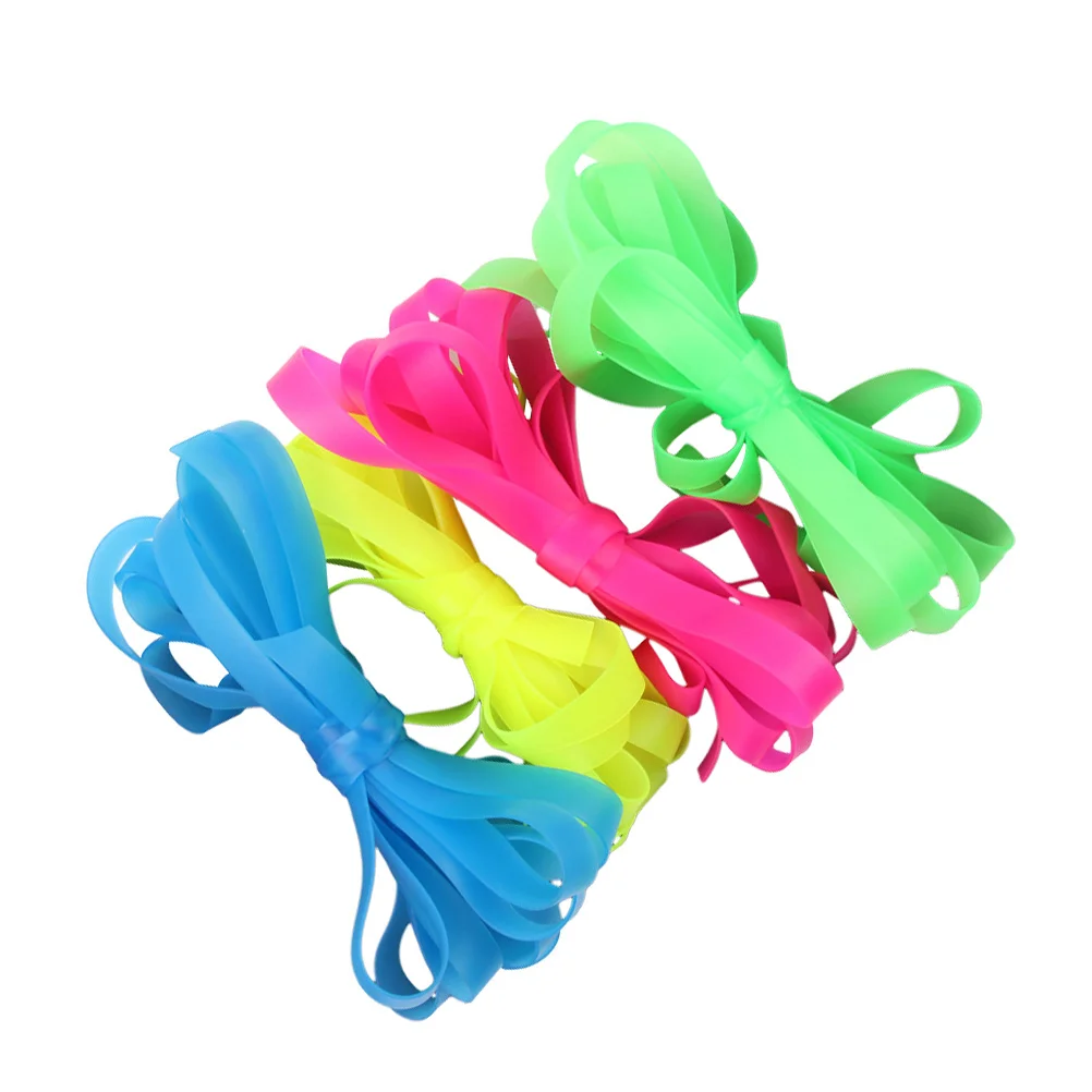 4 pcs Elastic Ropes Wide Fitness Toy for Kids Girls Colorful Durable Kid Jumping Rope Children Toys
4 pcs Elastic Ropes Wide Fitness Toy for Kids Girls Colorful Durable Kid Jumping Rope Children Toys