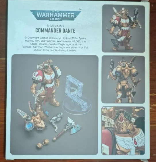 【SF】1/18 JOYTOY Warhammer 40K Blood Angels Commander Dante Action Figure Model
【SF】1/18 JOYTOY Warhammer 40K Blood Angels Commander Dante Action Figure Model