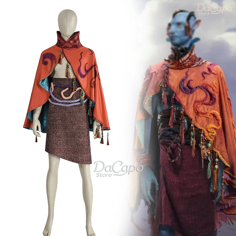 Peylak Cosplay te Tayuma Toko'itan Costume olo'eyktan Avataar Movie Roleplay New Halloween Clothing Mens Cape Dress Naviis Set
Peylak Cosplay te Tayuma Toko'itan Costume olo'eyktan Avataar Movie Roleplay New Halloween Clothing Mens Cape Dress Naviis Set