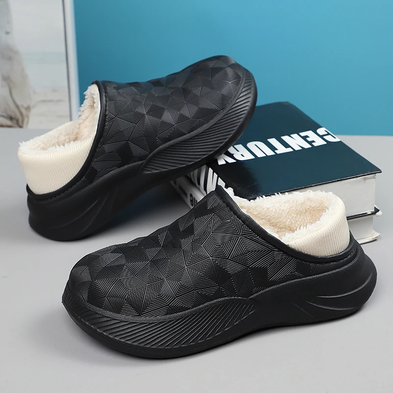 Couples casual cotton slippers winter warm plush non-slip outdoor walking shoes fashion Joker men women's snow sports slippers
Couples casual cotton slippers winter warm plush non-slip outdoor walking shoes fashion Joker men women's snow sports slippers