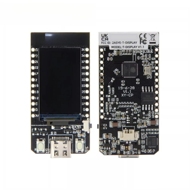 for TTGO T-Display MCU32 WiFi Bluetooth Module 1.14 Inch LCD Display Development Board