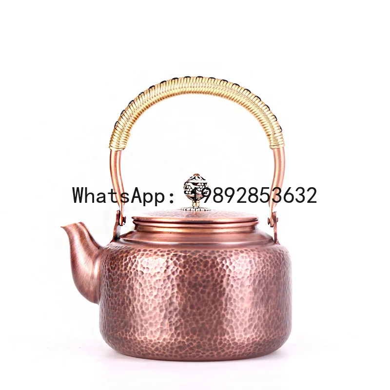 PYJ copper pot hand beating pattern antique metal boiling water teapot
PYJ copper pot hand beating pattern antique metal boiling water teapot