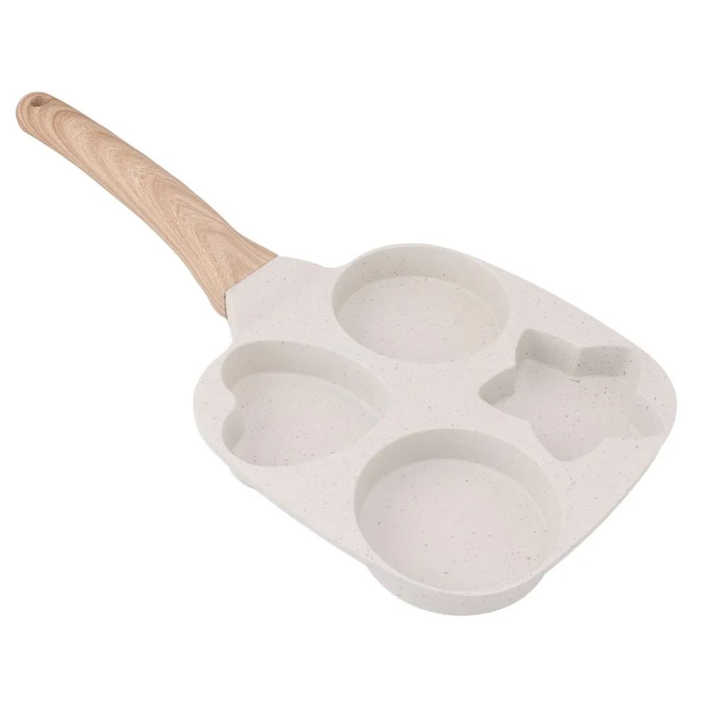 4-Cup Egg Frying Pan Nonstick Heart/Star Breakfast Skillet Quick Heating Aluminium Alloy Omelet Pan All Stoves Compatible
4-Cup Egg Frying Pan Nonstick Heart/Star Breakfast Skillet Quick Heating Aluminium Alloy Omelet Pan All Stoves Compatible