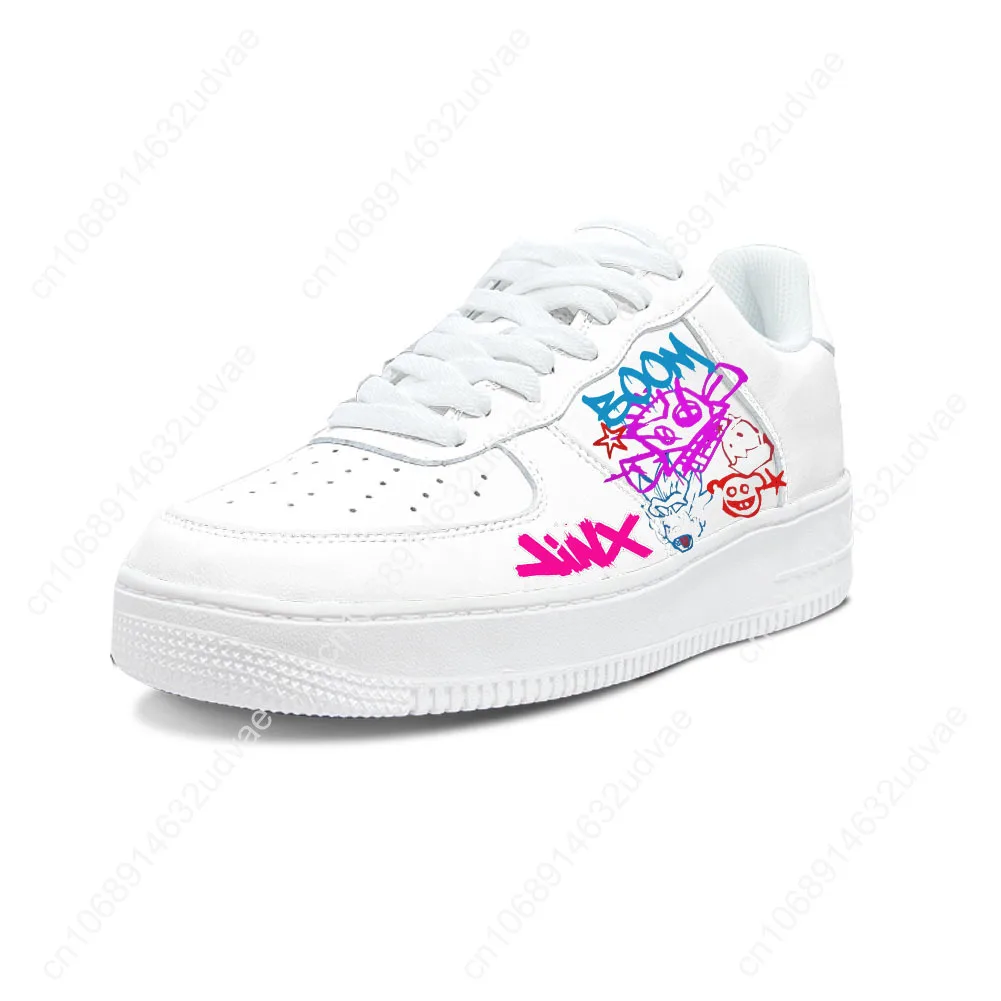 Arcane-Jinx Casual Shoes Platform Shoe Sneakers Mens Womens Teenager Flats Custom Made Sneaker 3D Graffiti Kateboarding Footwear
Arcane-Jinx Casual Shoes Platform Shoe Sneakers Mens Womens Teenager Flats Custom Made Sneaker 3D Graffiti Kateboarding Footwear