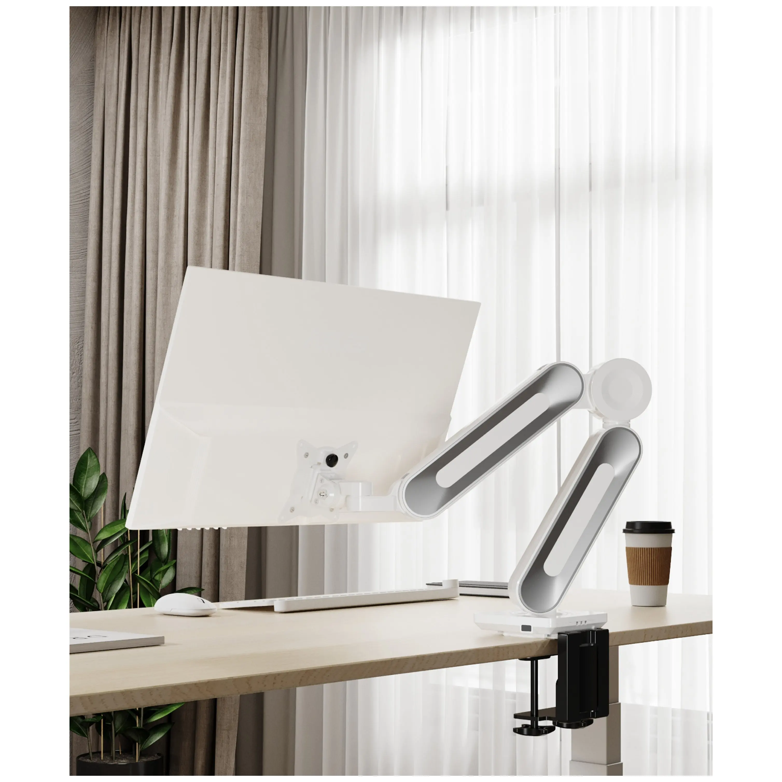 Hot sell VM-GE81 Gas Spring Double Heavy Duty Monitor Mount Desktop Monitor Arm With RGB Light Type-C and USB 3.0 for 15-42 Inch
Hot sell VM-GE81 Gas Spring Double Heavy Duty Monitor Mount Desktop Monitor Arm With RGB Light Type-C and USB 3.0 for 15-42 Inch
