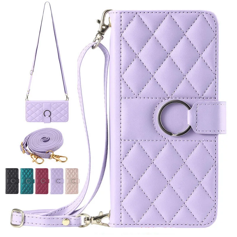 Crossbody Ring Wallet Case for Funda Samsung Galaxy S24 S23 S22 S21 S20 Ultra S10 Plus Multi 5 Cards Leather Lanyard Flip Cover
Crossbody Ring Wallet Case for Funda Samsung Galaxy S24 S23 S22 S21 S20 Ultra S10 Plus Multi 5 Cards Leather Lanyard Flip Cover