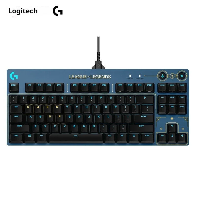 Logitech G Pro League of Legends Esports Mechanical Gaming Keyboard Compact,GX Switch,RGB Backlit,Anti-Ghosting,Wired for PC
Logitech G Pro League of Legends Esports Mechanical Gaming Keyboard Compact,GX Switch,RGB Backlit,Anti-Ghosting,Wired for PC