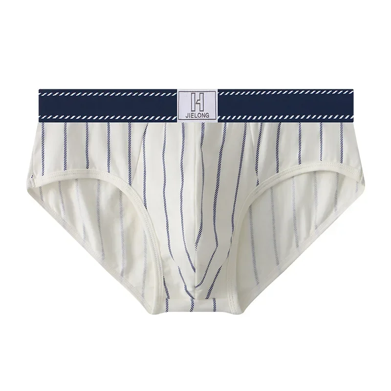 Men Underwear Striped U Bulge Pouch Brief Cotton Underpants Breathable Mid-rise Panties Soft Lingerie Youth Bottom Shorts Trunks
Men Underwear Striped U Bulge Pouch Brief Cotton Underpants Breathable Mid-rise Panties Soft Lingerie Youth Bottom Shorts Trunks