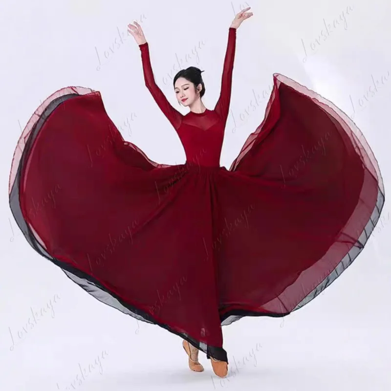 Chinese Style 720° Large Hem Mesh Dance Dress Performance Training Wear
Chinese Style 720° Large Hem Mesh Dance Dress Performance Training Wear