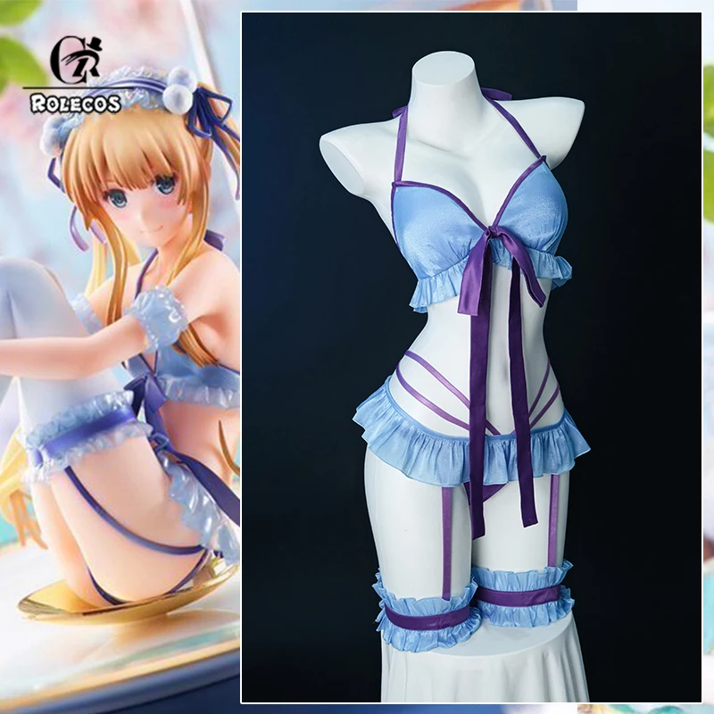 ROLECOS Saenai Heroine no Sodatekata Eriri Cosplay Sleepwear Women Blue Purple Pajamas Halloween Carnival Cosplay Nightdress
ROLECOS Saenai Heroine no Sodatekata Eriri Cosplay Sleepwear Women Blue Purple Pajamas Halloween Carnival Cosplay Nightdress