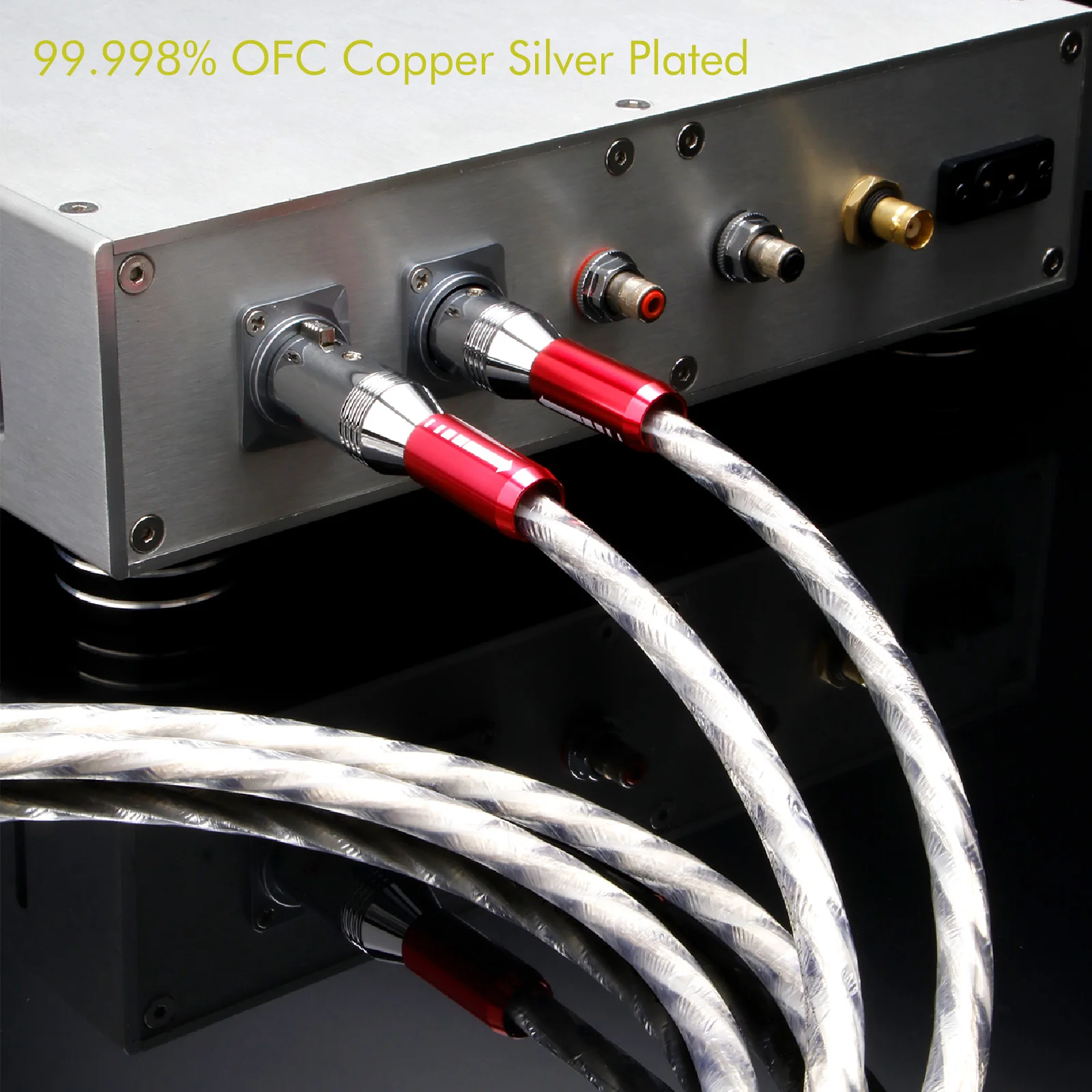 Preffair Hi-end Pure Silver Plated 5N OCC Copper Cable HiFi 2 XLR Male to 2 XLR Female Cable Balance Cable for DVD Player
Preffair Hi-end Pure Silver Plated 5N OCC Copper Cable HiFi 2 XLR Male to 2 XLR Female Cable Balance Cable for DVD Player