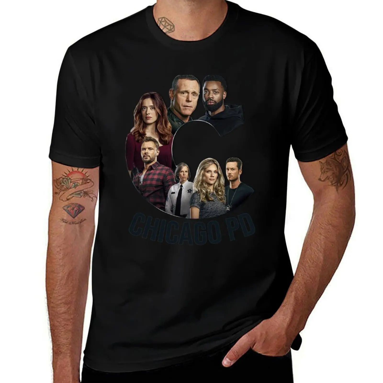 Chicago PD tv show characters logo T-Shirt topping plus sizes mens white t shirts
Chicago PD tv show characters logo T-Shirt topping plus sizes mens white t shirts