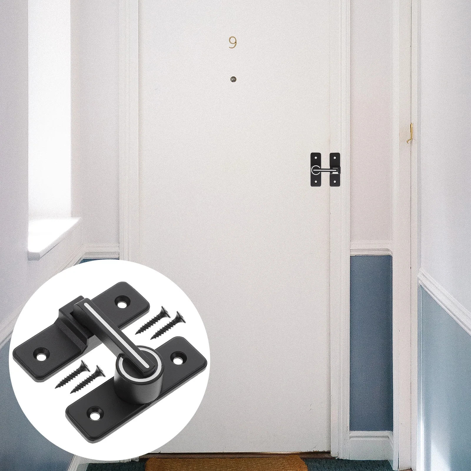 Door Lock Buckle Safety Latch Zinc Alloy Right Angle Design for Windows Shutters Barn Doors Sliding Door Garage Security
Door Lock Buckle Safety Latch Zinc Alloy Right Angle Design for Windows Shutters Barn Doors Sliding Door Garage Security