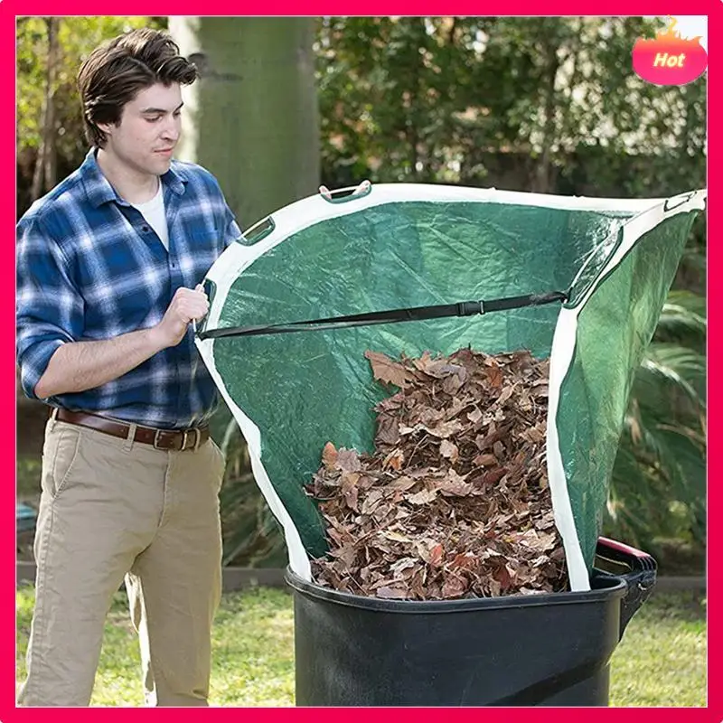 ABYP Garden Foldable Leaf Collector, Outdoor Gardening -Up Round Leaf Dustpan, Reusable Garden Waste Collection Bucket
ABYP Garden Foldable Leaf Collector, Outdoor Gardening -Up Round Leaf Dustpan, Reusable Garden Waste Collection Bucket