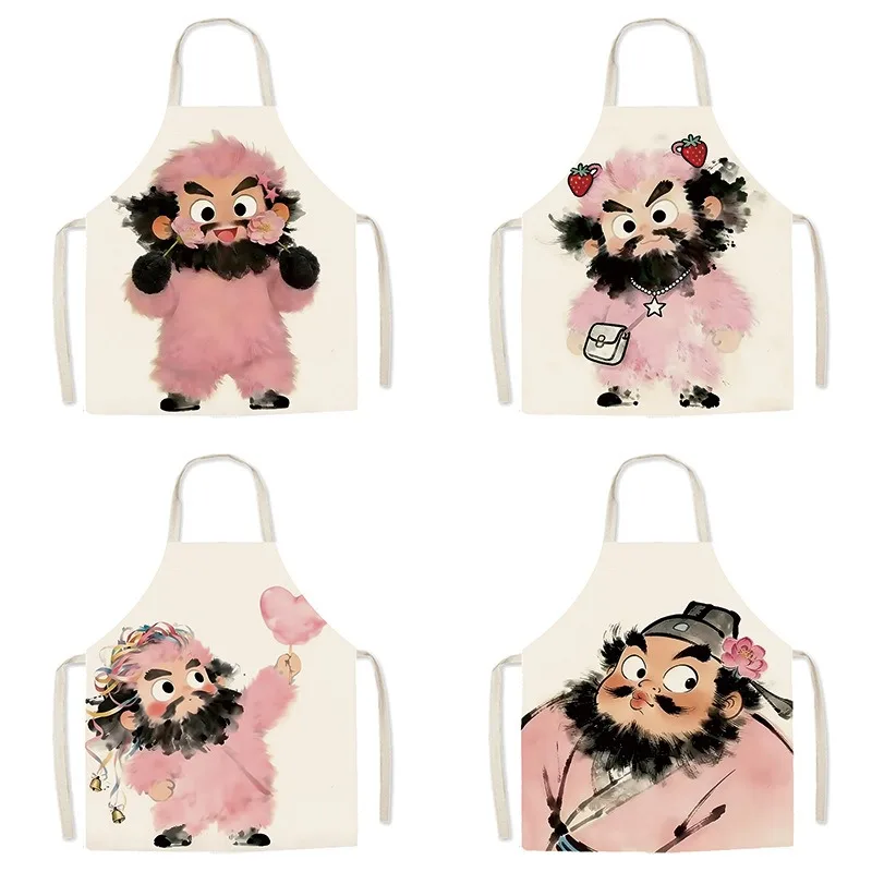 Funny Pink Bearded Man Cartoon Apron For Men Women Cute Chinese Character Cooking Baking Bib Home Kitchen Cleaning Pinafore
Funny Pink Bearded Man Cartoon Apron For Men Women Cute Chinese Character Cooking Baking Bib Home Kitchen Cleaning Pinafore