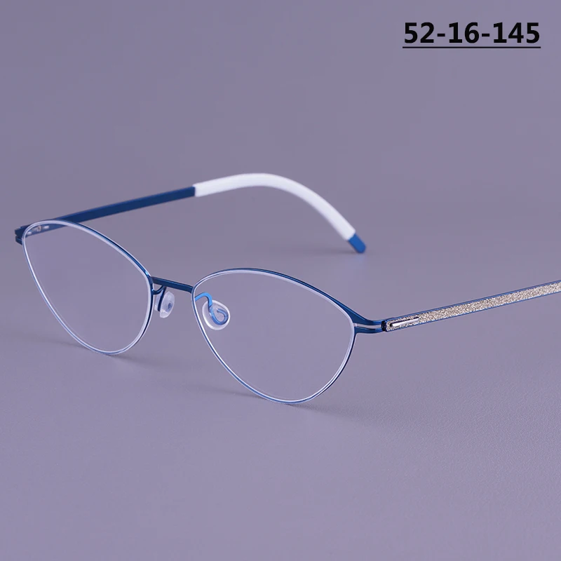 Luxury Cat Eye Design Titanium Glasses Frame Ultralight Thin Rim Shinny Spectacles Men Women Oval Eyeglass Brand Design Eyewear
Luxury Cat Eye Design Titanium Glasses Frame Ultralight Thin Rim Shinny Spectacles Men Women Oval Eyeglass Brand Design Eyewear